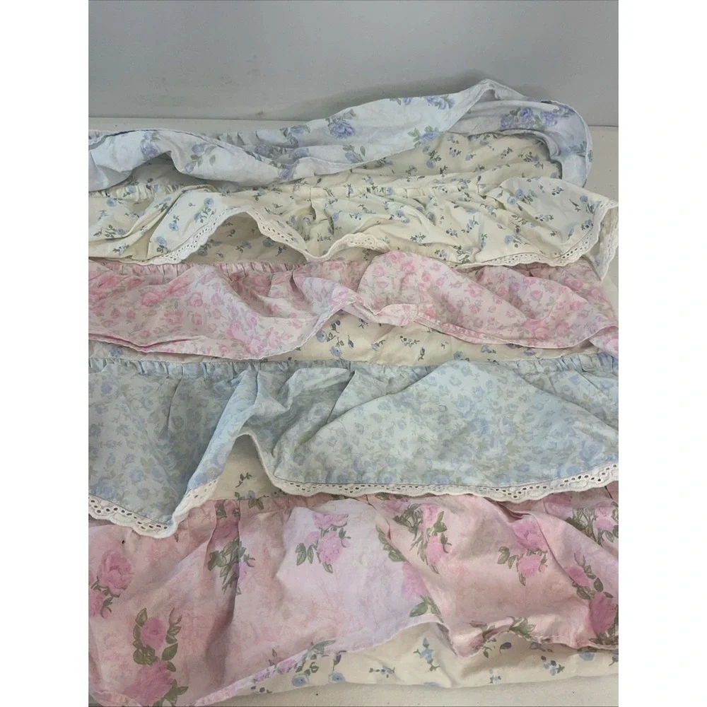 POTTERY BARN TEEN LOVESHACKFANCY PRAIRIE TIERED RUFFLE STANDARD SHAM